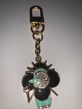 Vivienne purse/bag charm keychain